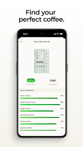 Скриншот 3 — Coffi - Coffee Tracker