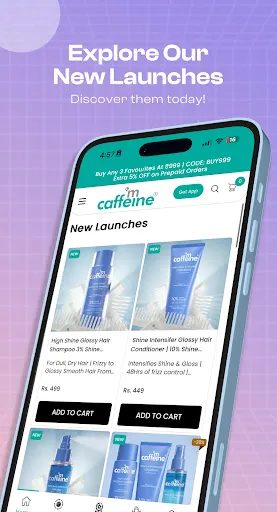 Скриншот 2 — mCaffeine: Natural Skin Care