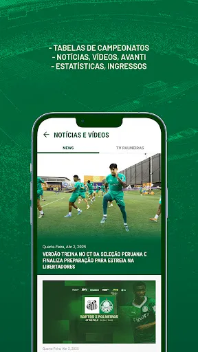 Скриншот 5 — Palmeiras Oficial