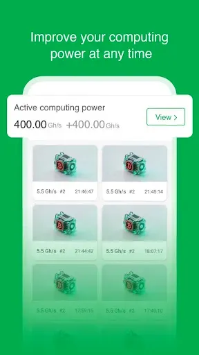 Скриншот 7 — BtcCoin-Cloud Miner Mining