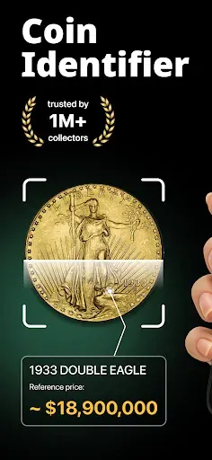 Скриншот 1 — Coin Identifier Coin Scanner