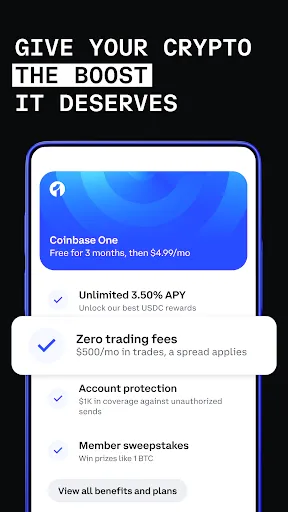 Скриншот 3 — Coinbase - Bitcoin Wallet