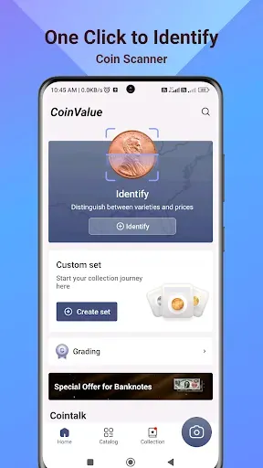 Скриншот 2 — Coin Value Identifier & Scan