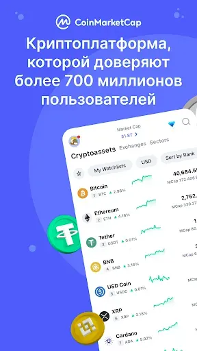 Скриншот 7 — CoinMarketCap - Криптовалюта