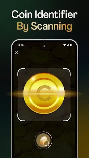 Скриншот 1 — CoinScan: Coin Identifier