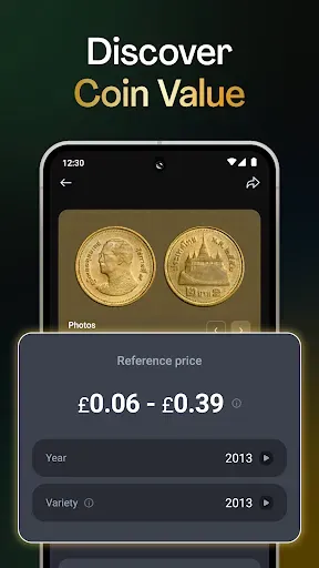 Скриншот 2 — CoinScan: Coin Identifier