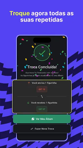 Скриншот 4 — Album Figurinhas: Cola na Copa