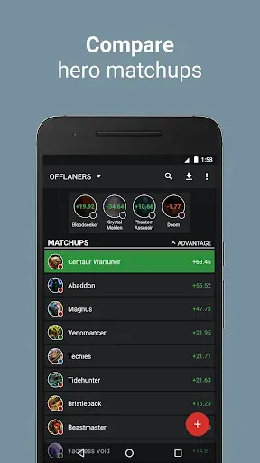 Скриншот 2 — Top Draft for Dota 2
