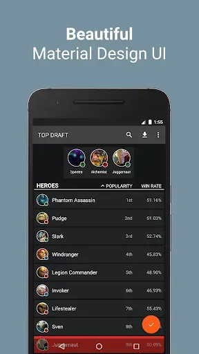 Скриншот 3 — Top Draft for Dota 2