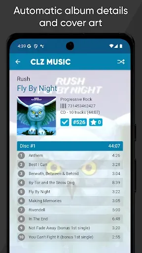 Скриншот 4 — CLZ Music, CD/vinyl collection