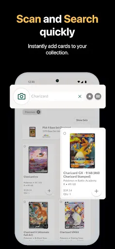 Скриншот 1 — Collectr - TCG Collector App