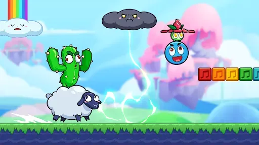 Скриншот 1 — Ball W: Roll to Miracle Island