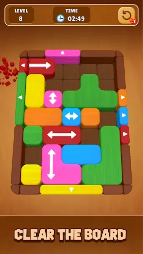 Скриншот 2 — Wood Escape: Color Block