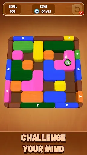 Скриншот 3 — Wood Escape: Color Block