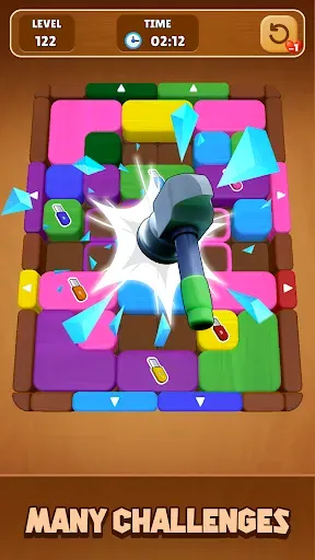 Скриншот 7 — Wood Escape: Color Block