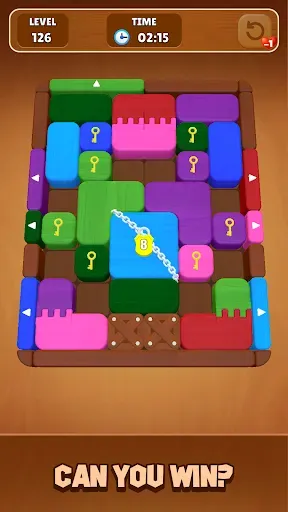 Скриншот 8 — Wood Escape: Color Block