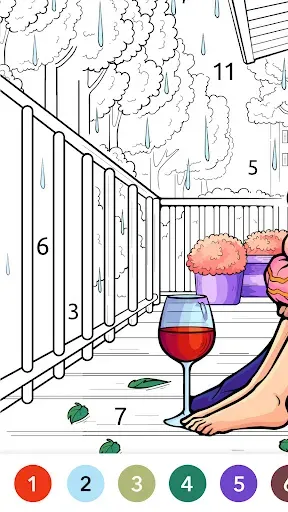 Скриншот 3 — Paint.ly - Раскраска по цифрам