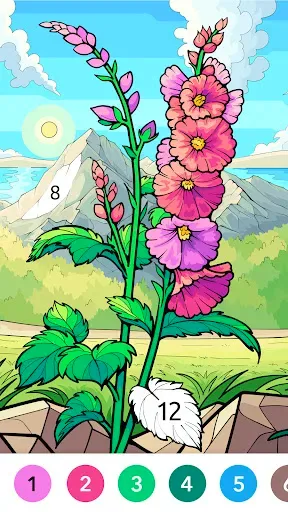 Скриншот 5 — Paint.ly - Раскраска по цифрам
