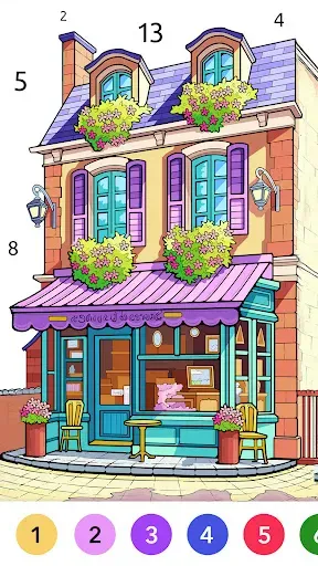 Скриншот 6 — Paint.ly - Раскраска по цифрам