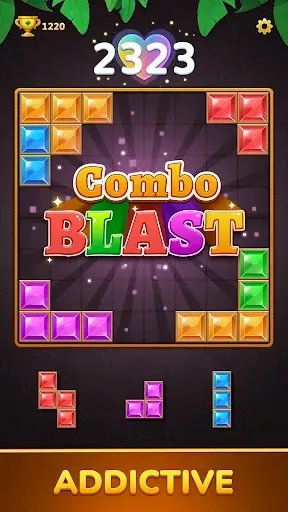 Скриншот 4 — Gem Block - Jungle Challenge