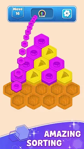 Скриншот 6 — Hexa Blast: Color Sort