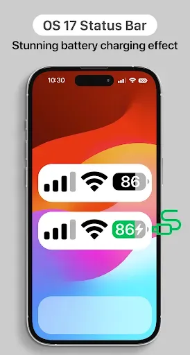 Скриншот 7 — iCenter OS 17: X - Status Bar