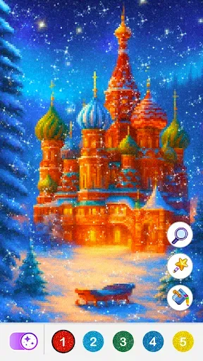 Скриншот 1 — Pixel by number - Pixel Art