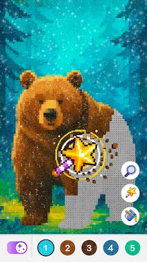 Скриншот 4 — Pixel by number - Pixel Art