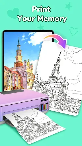 Скриншот 3 — ColorPrint: Sketch & Print