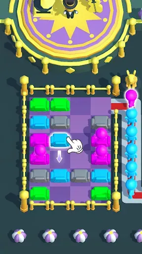 Скриншот 3 — Color Seat: 3D Match
