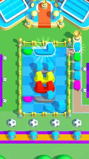 Скриншот 8 — Color Seat: 3D Match