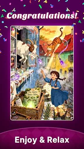 Скриншот 7 — Color Solitaire: Jigsaw Puzzle