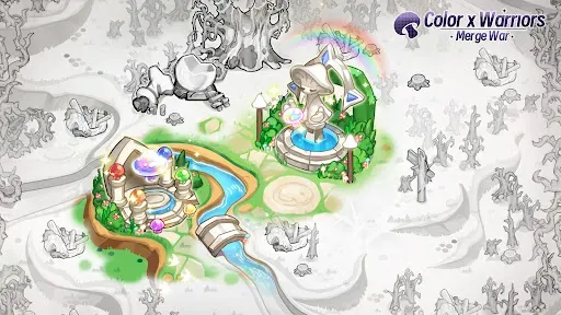 Скриншот 1 — Color x Warriors: Merge War