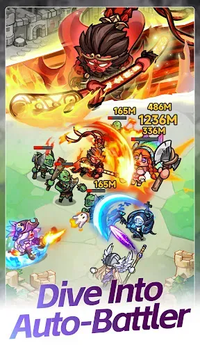 Скриншот 5 — Color x Warriors: Merge War