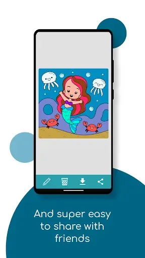 Скриншот 5 — Colory. Relaxing coloring book