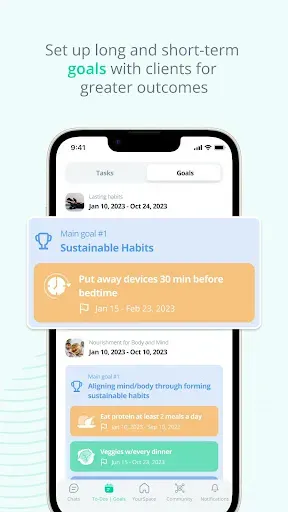 Скриншот 4 — YourCoach - Health Coaches