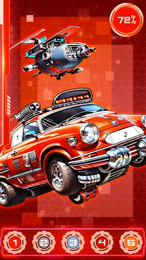 Скриншот 7 — Машины, Транспорт раскраски