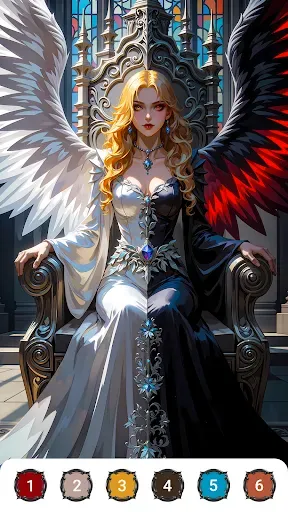 Скриншот 3 — Epic Fantasy Color by Numbers