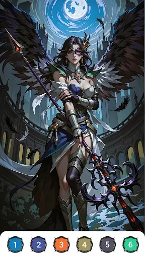 Скриншот 7 — Epic Fantasy Color by Numbers