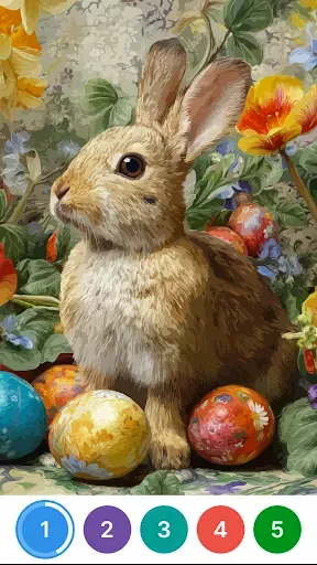 Скриншот 3 — Oil Painting Coloring Book