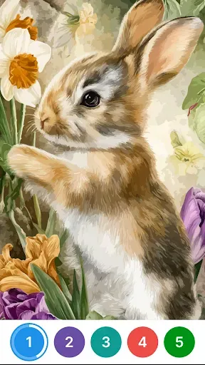 Скриншот 5 — Oil Painting Coloring Book