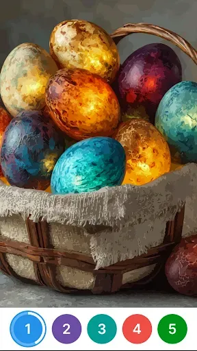 Скриншот 8 — Oil Painting Coloring Book