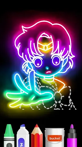 Скриншот 6 — Draw Glow Comics
