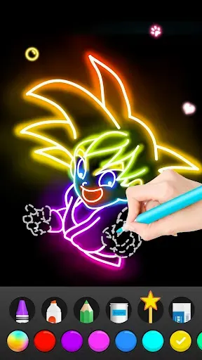 Скриншот 8 — Draw Glow Comics