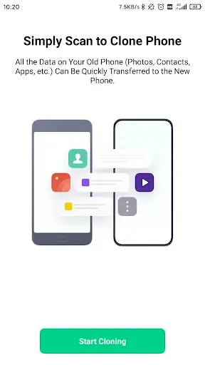 Скриншот 1 — OPPO Clone Phone