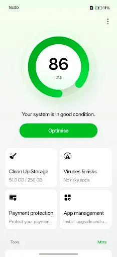 Скриншот 1 — Phone Manager