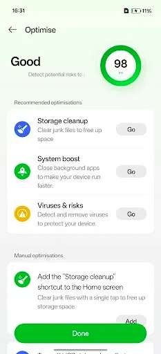 Скриншот 2 — Phone Manager