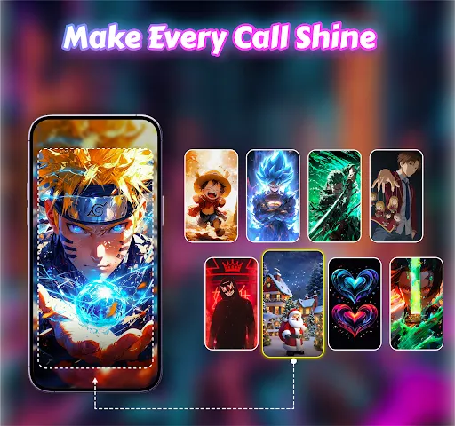 Скриншот 2 — Color Phone: Call Screen Theme