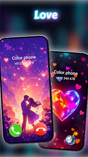Скриншот 5 — Color Phone: Call Screen Theme