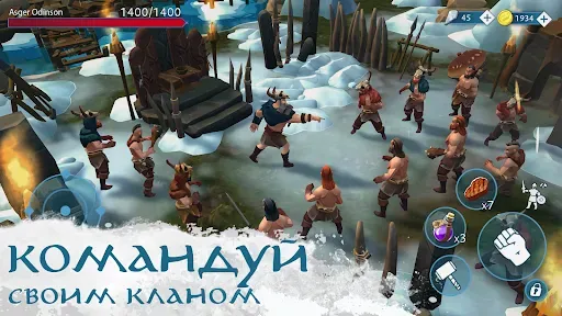 Скриншот 3 — Vinland Tales ・ Викинги РПГ